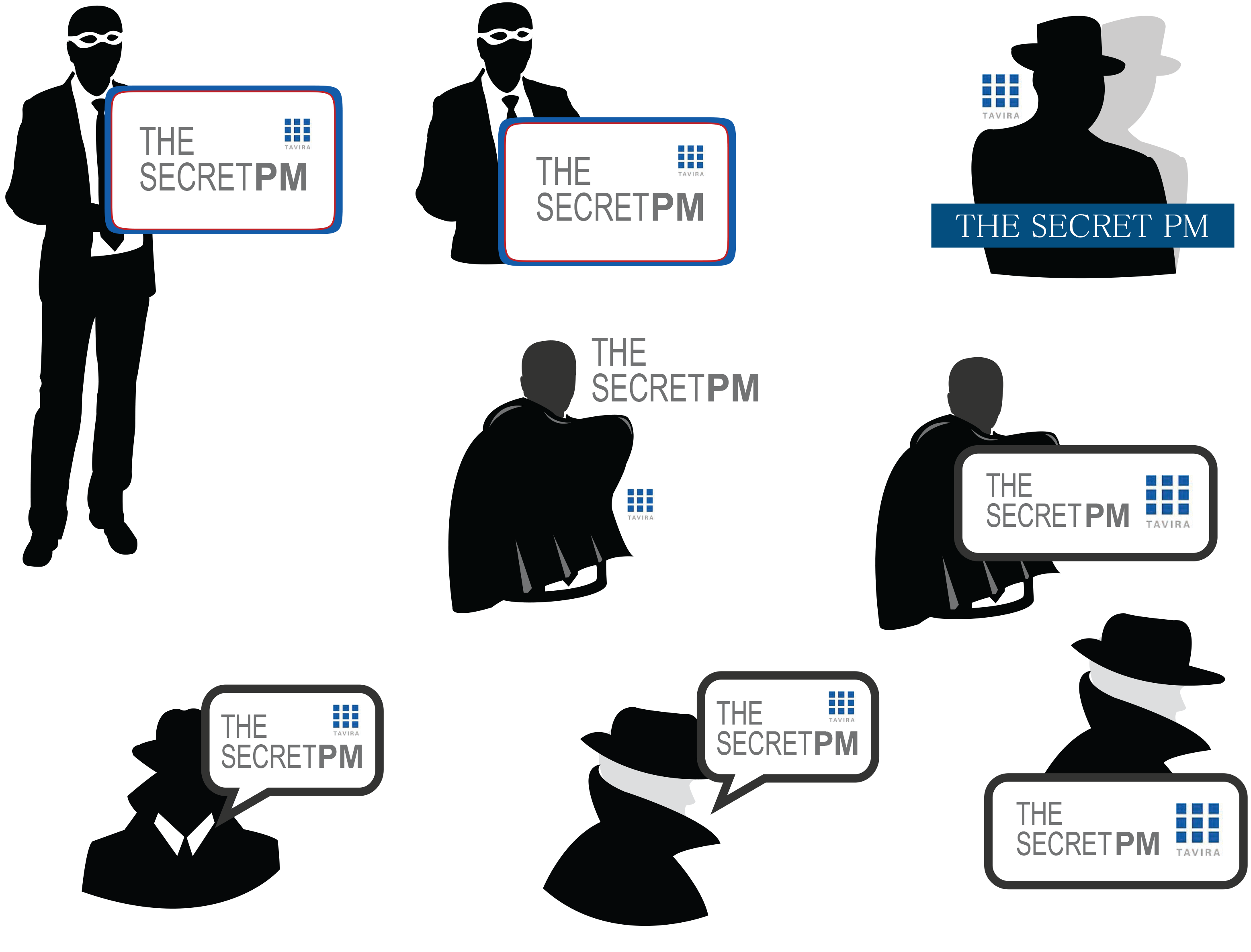 Logo design concepts for company branding