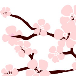 Thumbnail of page graphic - background cherry blossom graphic