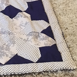 Thumbnail image of handmade cot quilt